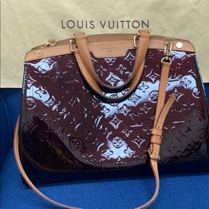 Burgundy large purse